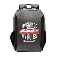 MY GARAGE RULES Vector Backpack