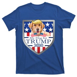 My Golden Retriever For Trump Funny Gift T-Shirt