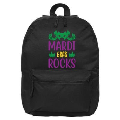 Mardi Gras Rocks 16 in Basic Backpack