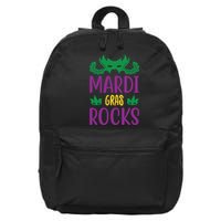 Mardi Gras Rocks 16 in Basic Backpack