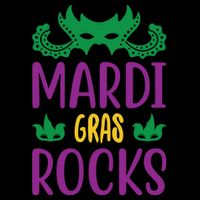 Mardi Gras Rocks 16 in Basic Backpack