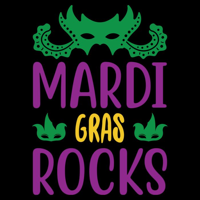Mardi Gras Rocks 16 in Basic Backpack