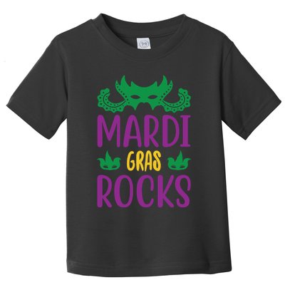 Mardi Gras Rocks Toddler T-Shirt