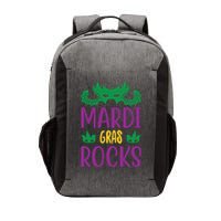 Mardi Gras Rocks Vector Backpack
