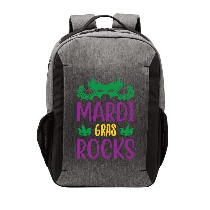 Mardi Gras Rocks Vector Backpack