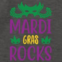 Mardi Gras Rocks Vector Backpack