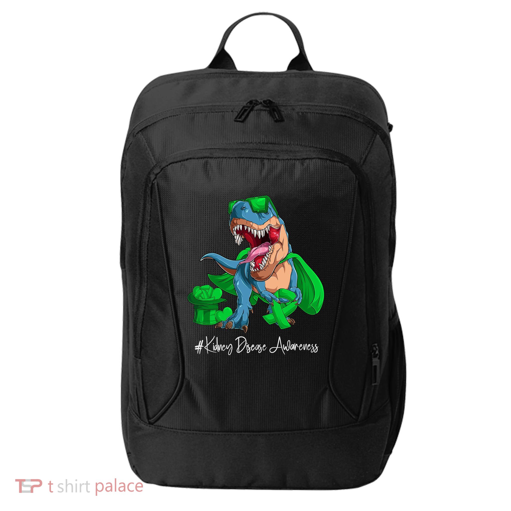 Month Green Ribbon Trex City Backpack