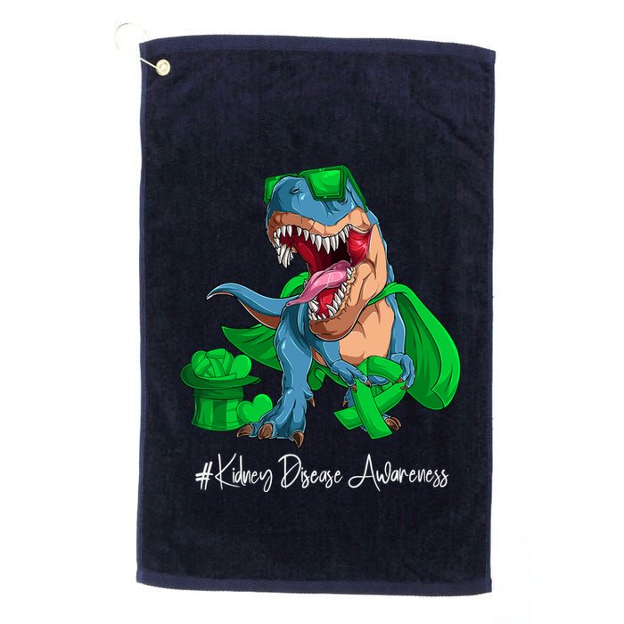Month Green Ribbon Trex Golf Towel