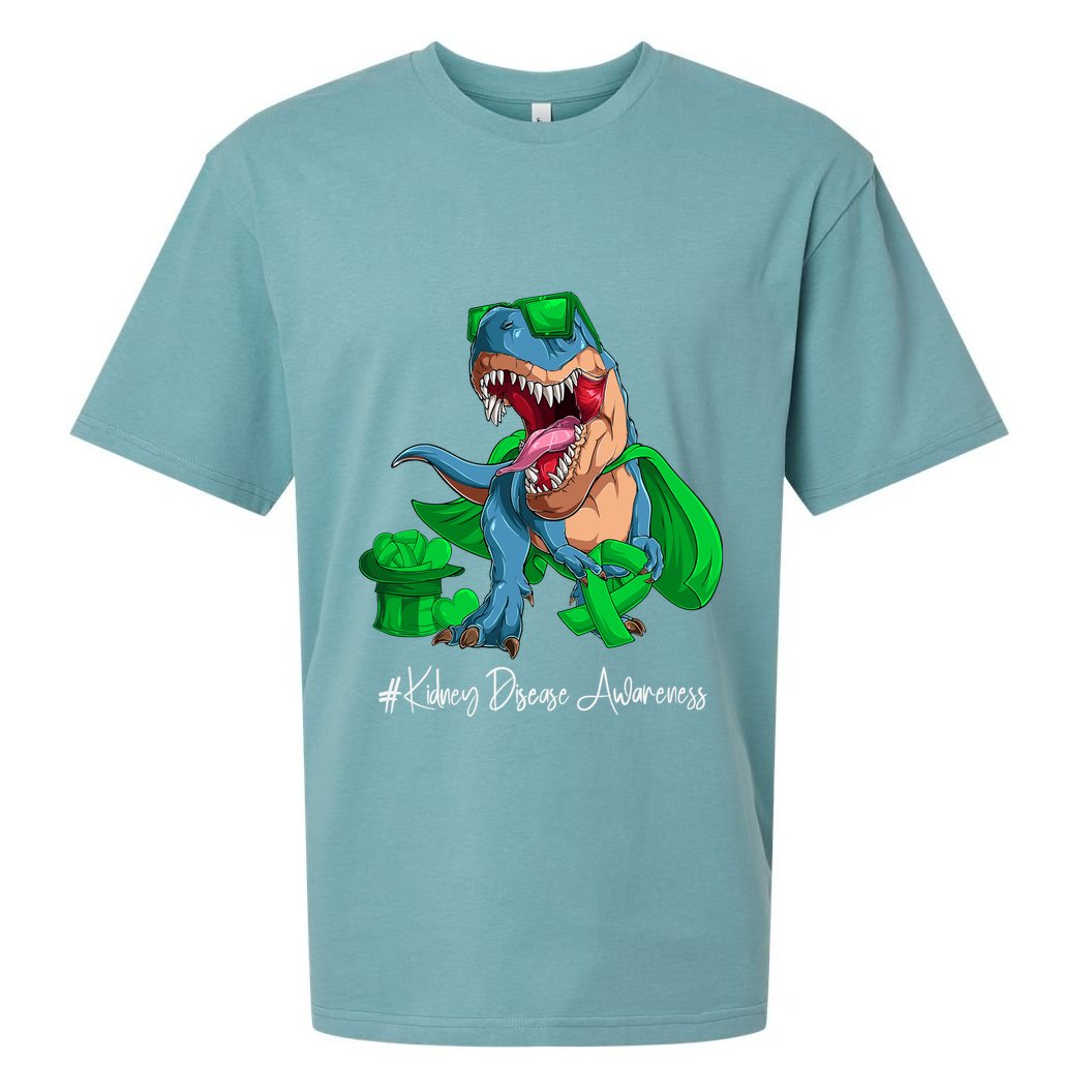 Month Green Ribbon Trex Sueded Cloud Jersey T-Shirt