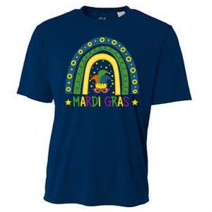 Mardi Gras Rainbow Cooling Performance Crew T-Shirt