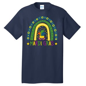 Mardi Gras Rainbow Tall T-Shirt