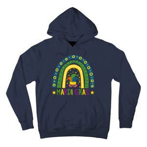 Mardi Gras Rainbow Tall Hoodie