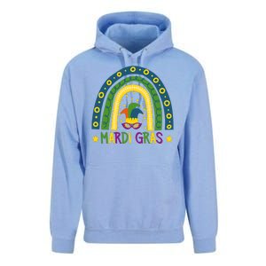 Mardi Gras Rainbow Unisex Surf Hoodie