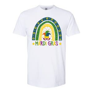 Mardi Gras Rainbow Softstyle CVC T-Shirt