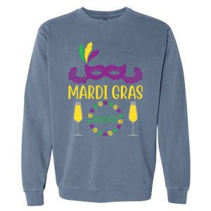 Mardi Gras Rocks Garment-Dyed Sweatshirt