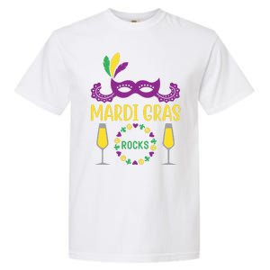 Mardi Gras Rocks Garment-Dyed Heavyweight T-Shirt