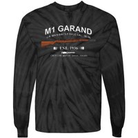 M1 Garand Rifle Gun Wwii Watch Your Thumb Est 1936 Graphic Tie-Dye Long Sleeve Shirt