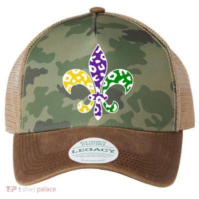 Mardi Gras Royalty Festival Legacy Tie Dye Trucker Hat