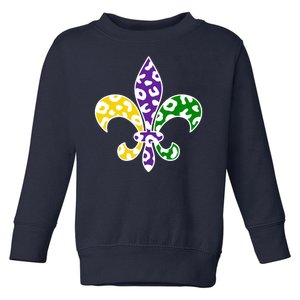 Mardi Gras Royalty Festival Toddler Sweatshirt