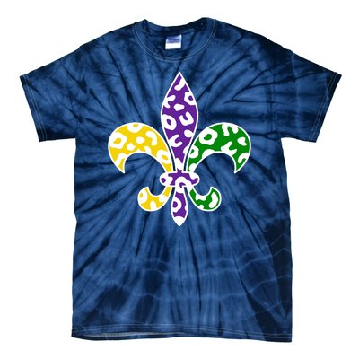 Mardi Gras Royalty Festival Tie-Dye T-Shirt