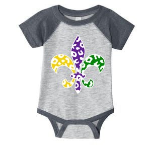 Mardi Gras Royalty Festival Infant Baby Jersey Bodysuit