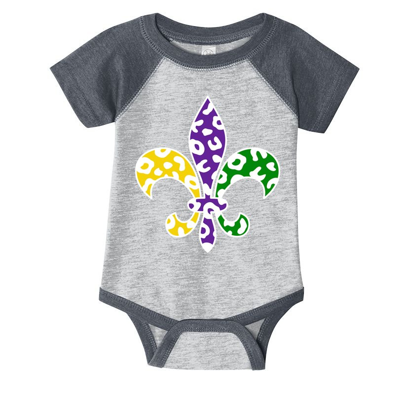 Mardi Gras Royalty Festival Infant Baby Jersey Bodysuit