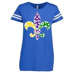 Mardi Gras Royalty Festival Enza Ladies Jersey Football T-Shirt