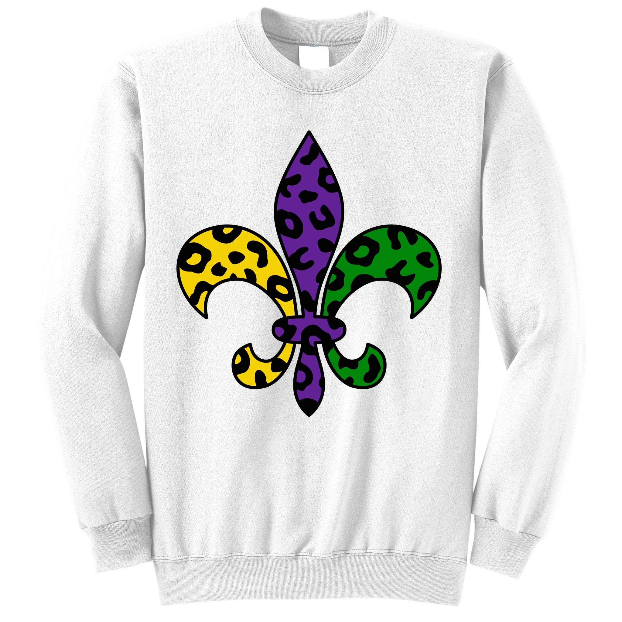 Mardi Gras Royalty Festival Sweatshirt