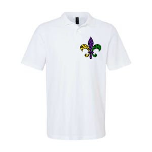 Mardi Gras Royalty Festival Softstyle Adult Sport Polo