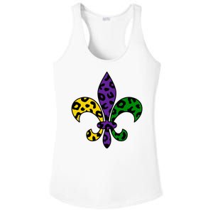 Mardi Gras Royalty Festival Ladies PosiCharge Competitor Racerback Tank