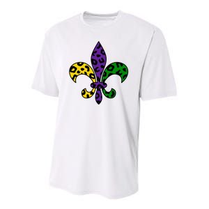 Mardi Gras Royalty Festival Youth Performance Sprint T-Shirt