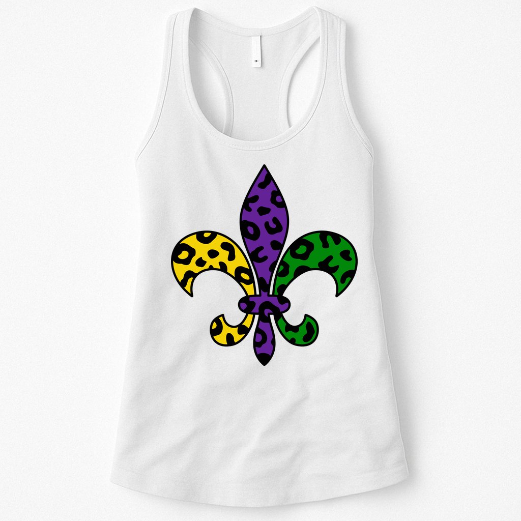 Mardi Gras Royalty Festival Womens Tank Top