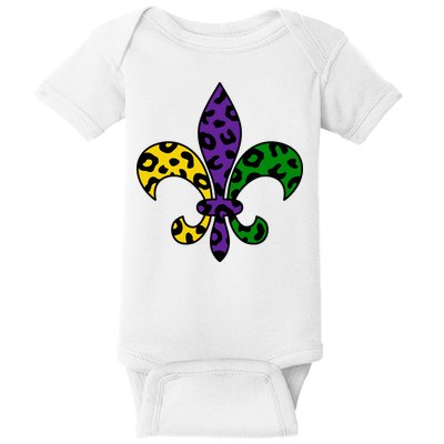Mardi Gras Royalty Festival Baby Bodysuit