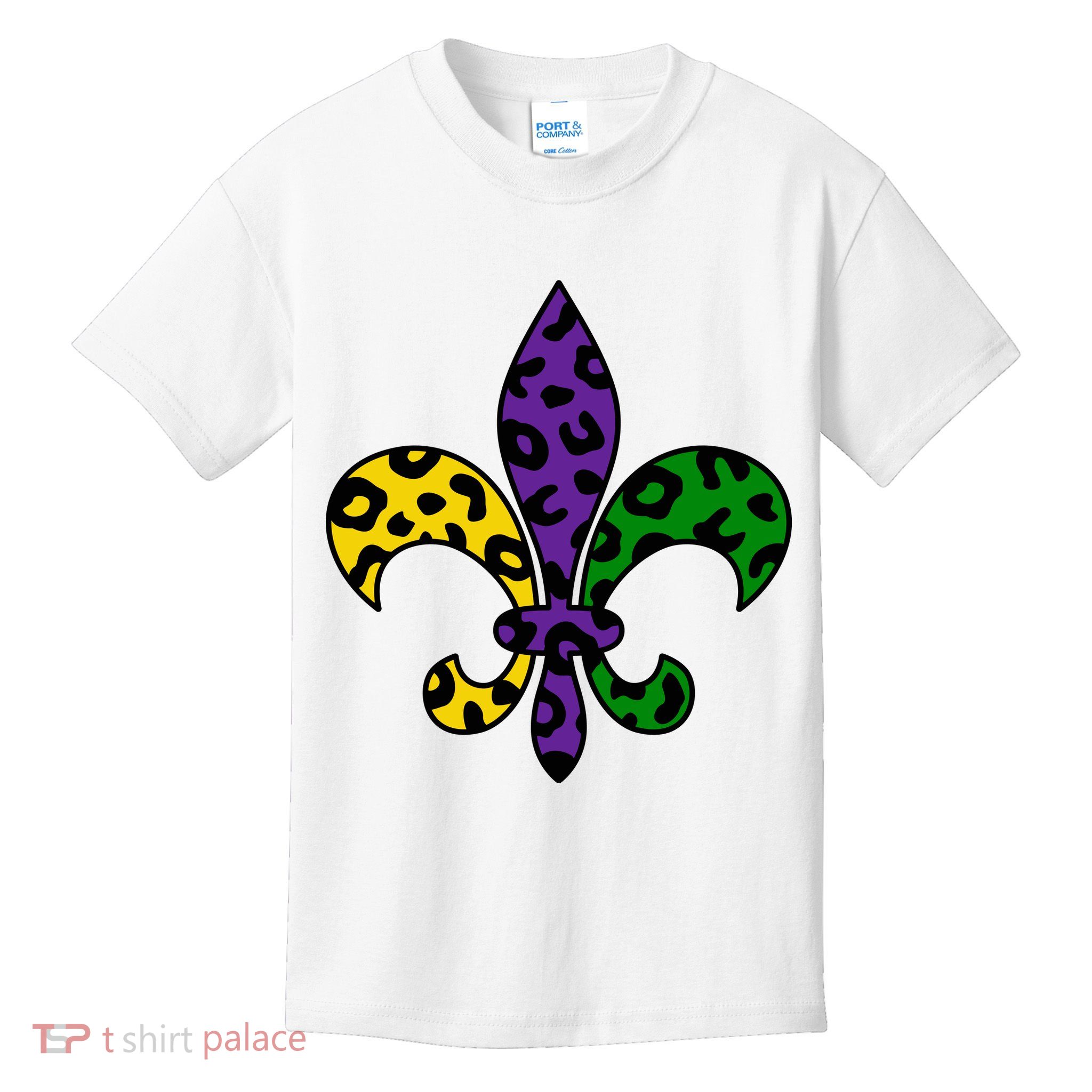 Mardi Gras Royalty Festival Kids T-Shirt