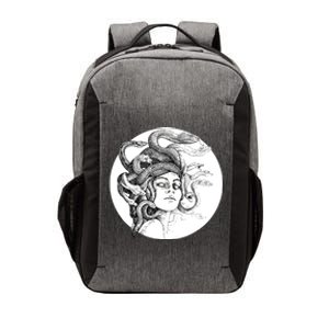 Medusa Greek Snakes Ancient Greece Mythology Gothic Goddess Vector Backpack