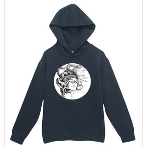 Medusa Greek Snakes Ancient Greece Mythology Gothic Goddess Urban Pullover Hoodie