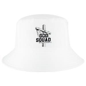 Mabc God Squad Black Text Cool Comfort Performance Bucket Hat