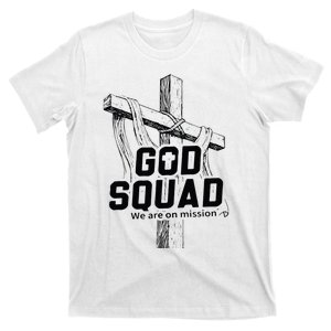 Mabc God Squad Black Text T-Shirt