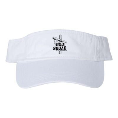 Mabc God Squad Black Text Valucap Bio-Washed Visor