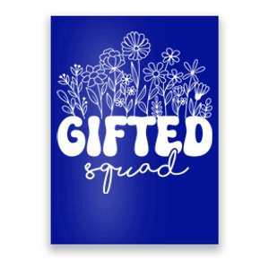 Matching Gifted Squad Teacher Education Team School Crew Gift Poster