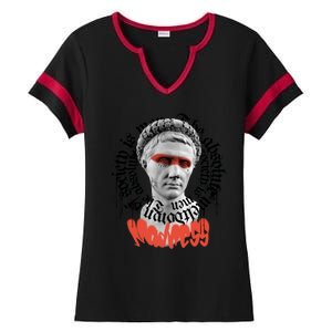 Madness Graffiti Statue Ladies Halftime Notch Neck Tee