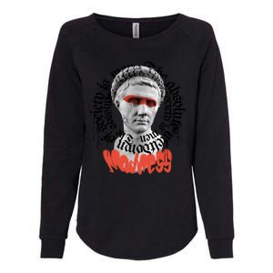 Madness Graffiti Statue Womens California Wash Sweatshirt