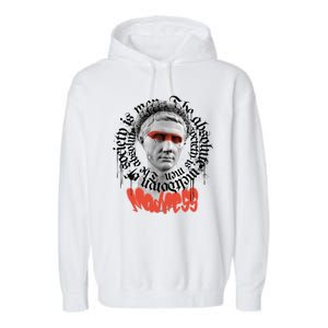 Madness Graffiti Statue Garment-Dyed Fleece Hoodie