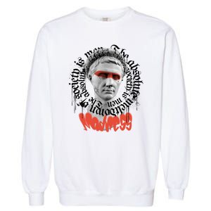 Madness Graffiti Statue Garment-Dyed Sweatshirt