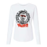 Madness Graffiti Statue Womens Cotton Relaxed Long Sleeve T-Shirt