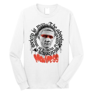 Madness Graffiti Statue Long Sleeve Shirt