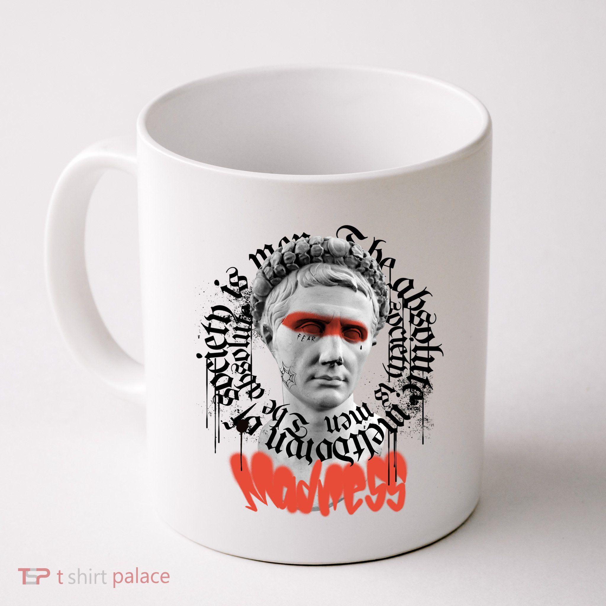Madness Graffiti Statue Mug