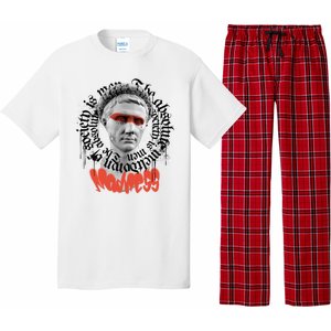 Madness Graffiti Statue Pajama Set