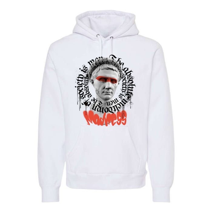 Madness Graffiti Statue Premium Hoodie