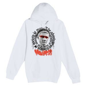 Madness Graffiti Statue Premium Pullover Hoodie